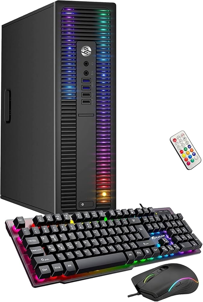 Amazon.com: HP RGB Gaming Desktop PC, AMD A10 Pro 3.5GHz up